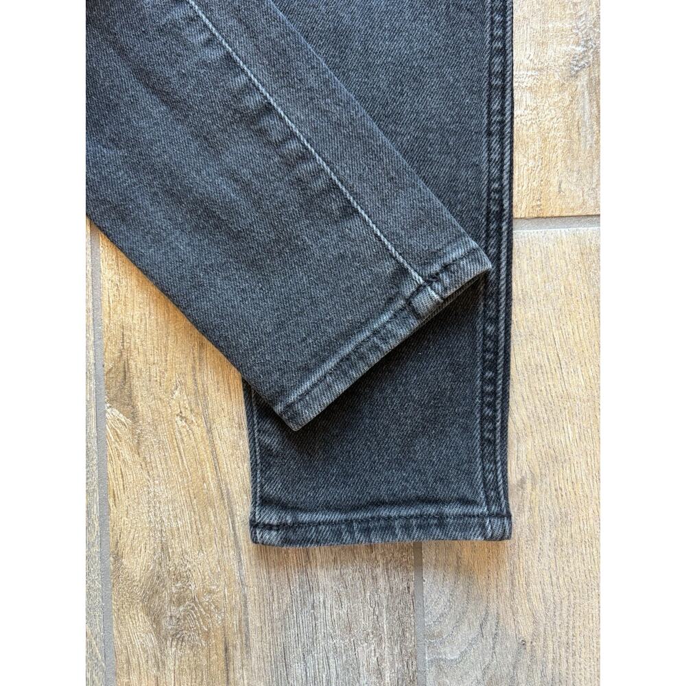 Madewell 10" High-Rise Skinny Jeans Women 27 Black Faded Stretch Denim - Picture 8 of 11
